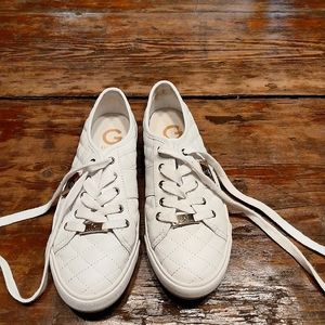 G by Guess white sneakers sz7